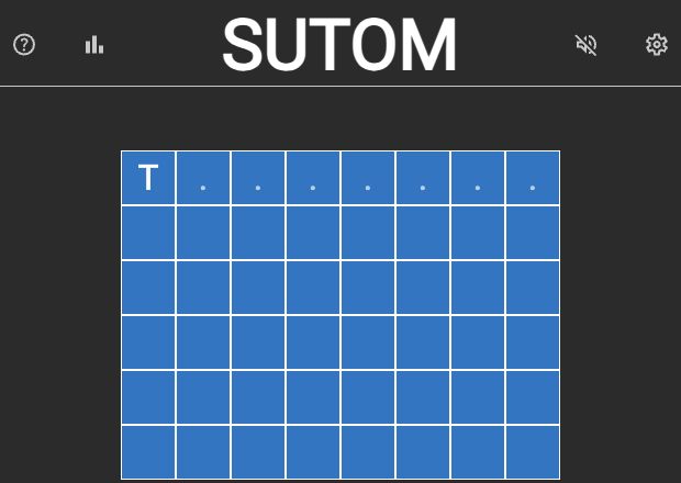 SUTOM