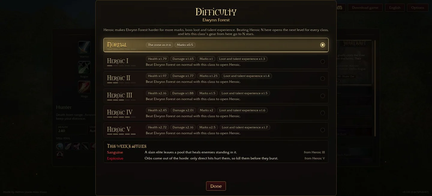 Original difficulty menu: Marks multipliers. This is not a measured farming rate.